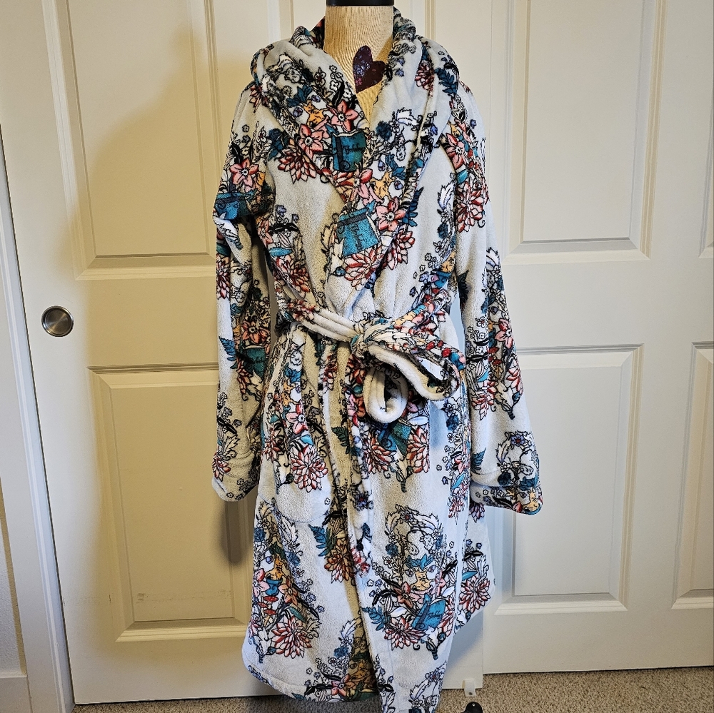 NWT Vera Bradley Herbology Hooded Robe